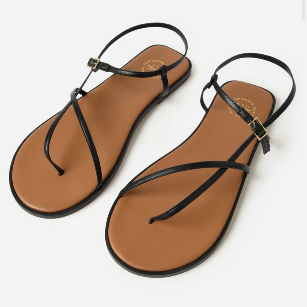 ATP ATELIER Women's Capri Flat Leather Sandal, SIZE 7